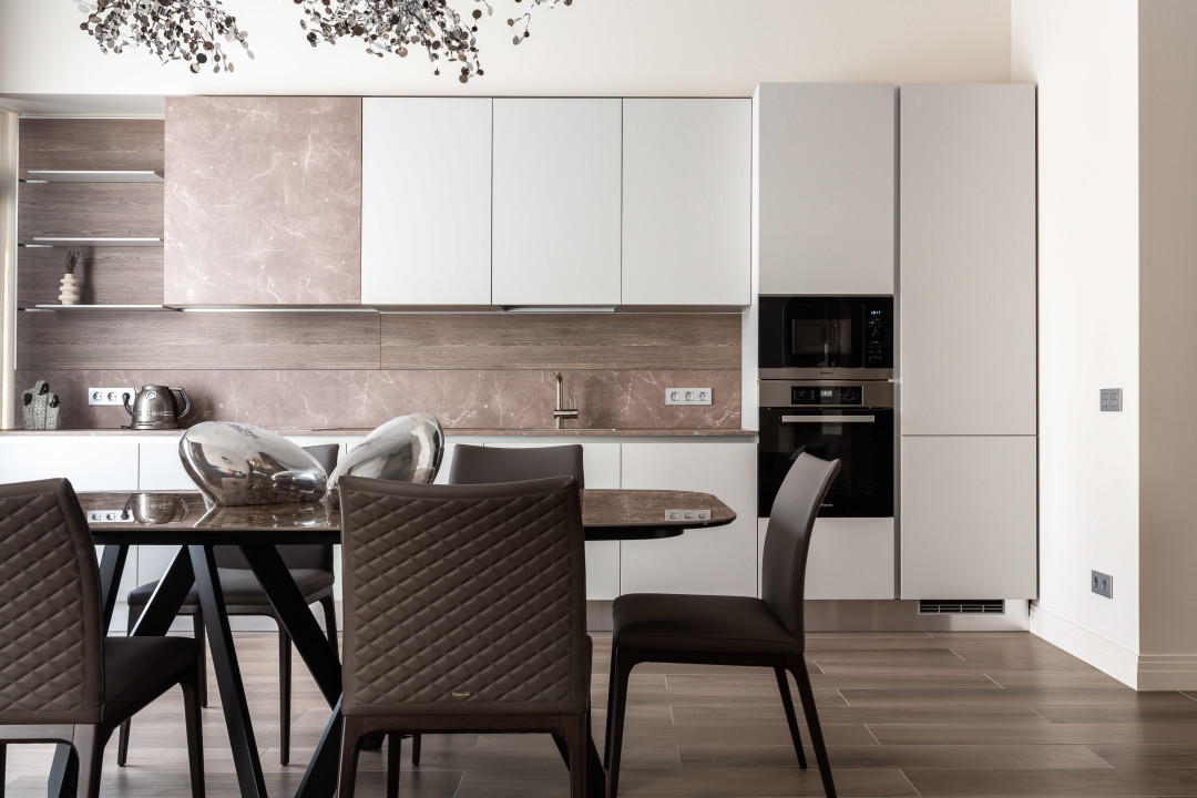 Коллекция Atelier итальянской фабрики Aster Cucine демонстрирует лаконичность современных дизайнерских решений (Студия кухни Dolce Vita