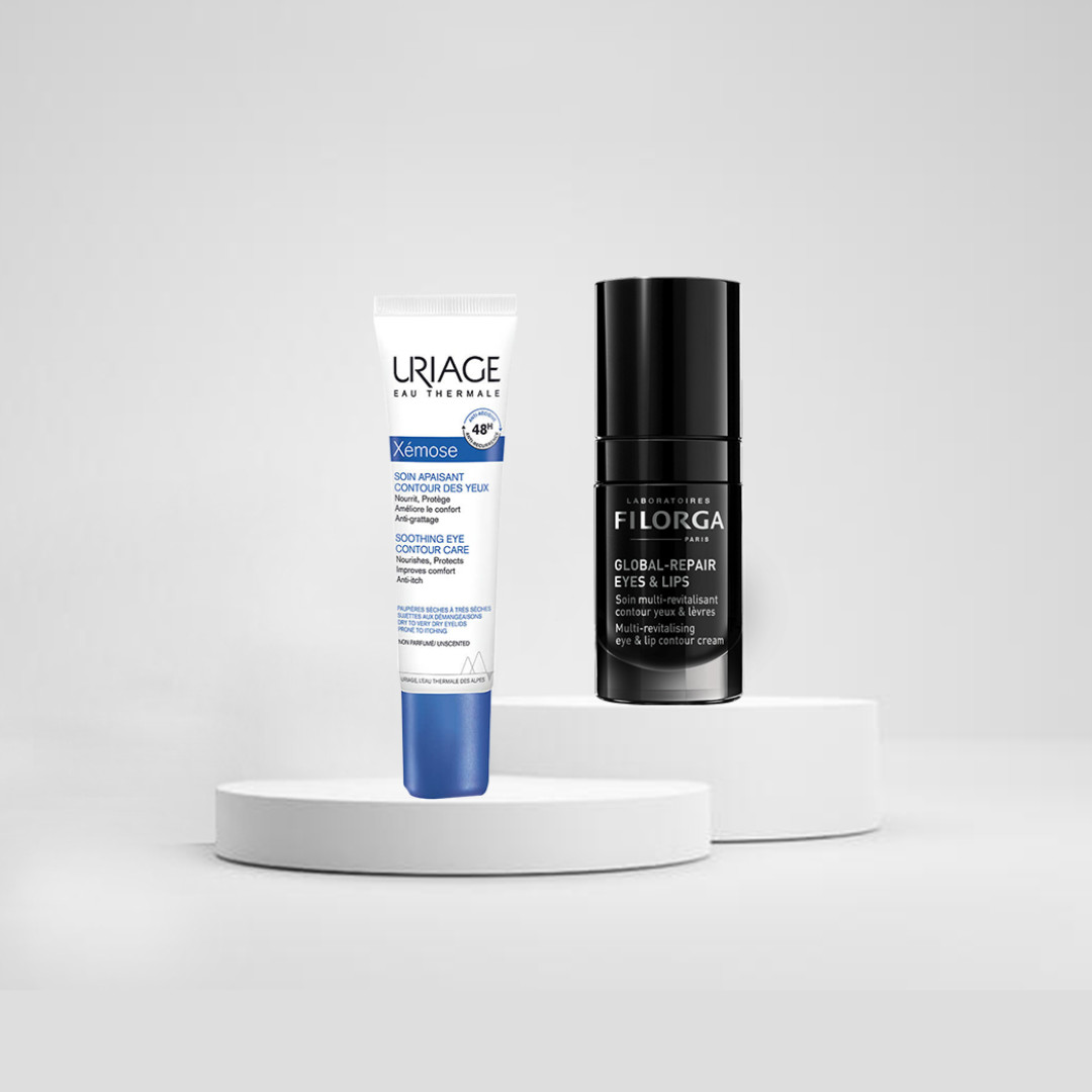 Уход Uriage Xemose, крем Filorga Global Repair