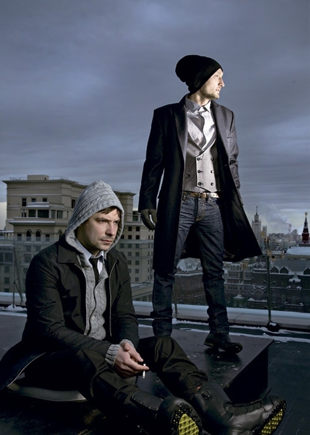 2009 год: Евгений Цыганов (в Maxim Maximov) и Максим Максимов