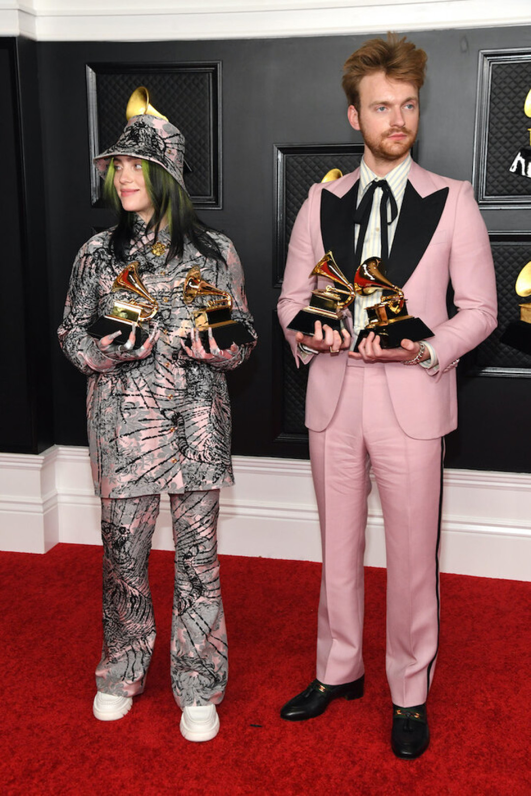 Билли Айлиш и Финнеас в Gucci