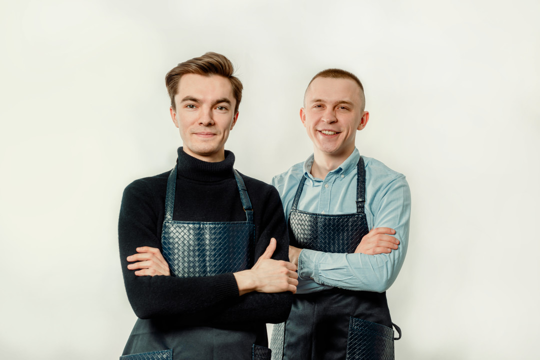 Константин Баженов и Арслан Овезов, основатели реставрационного центра Chisto Blisto в Петербурге
