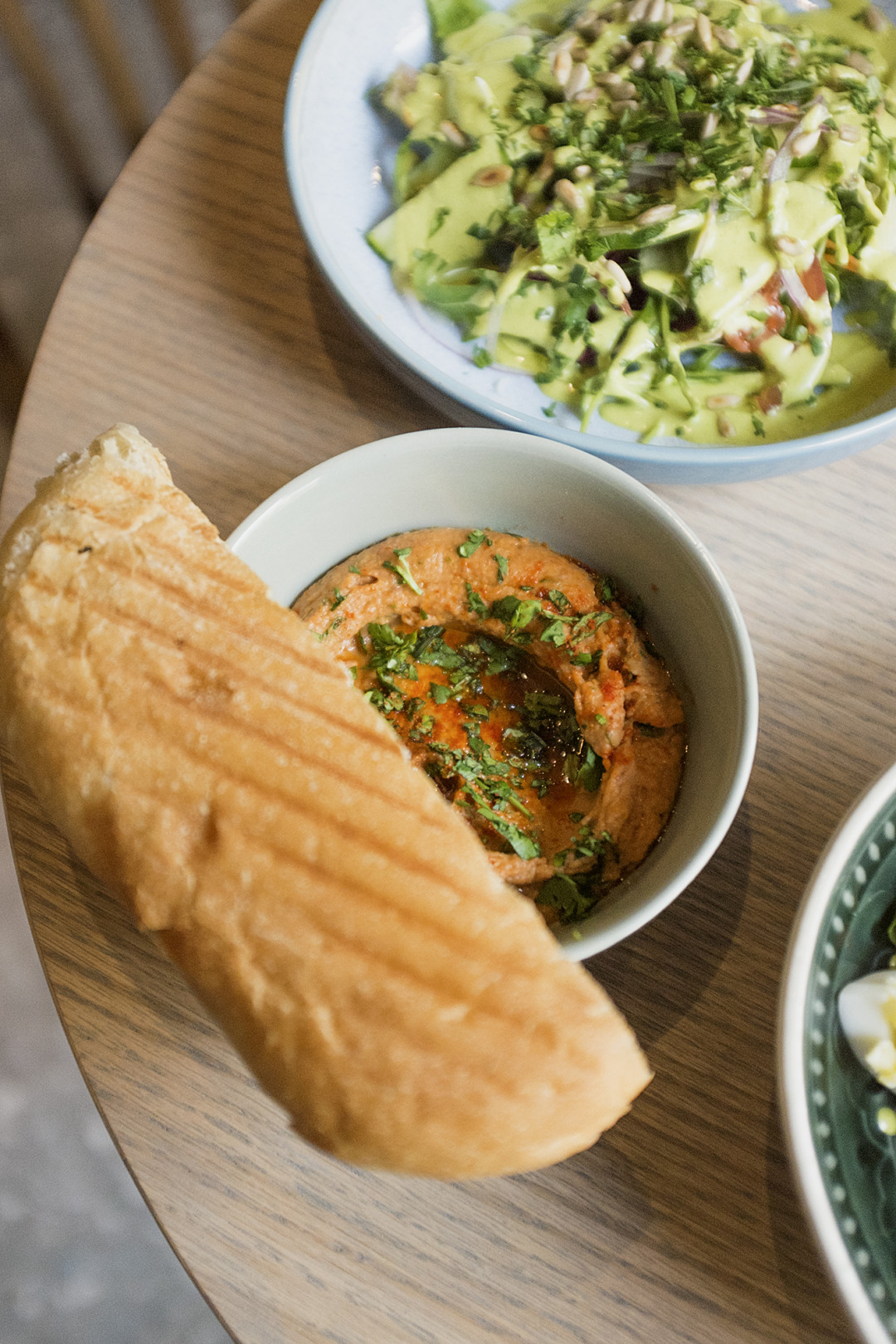 Хумус из красной фасоли