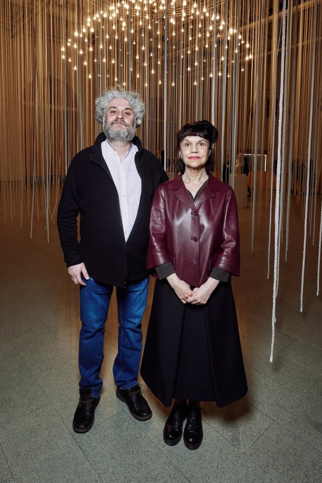 Андрей Сильвестров и Марина Лошак