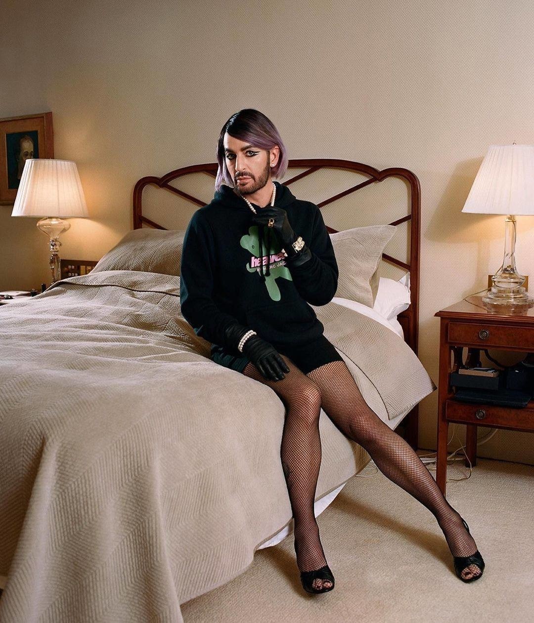 Съемка для SSENSE Magazine, вещи и обувь Marc Jacobs