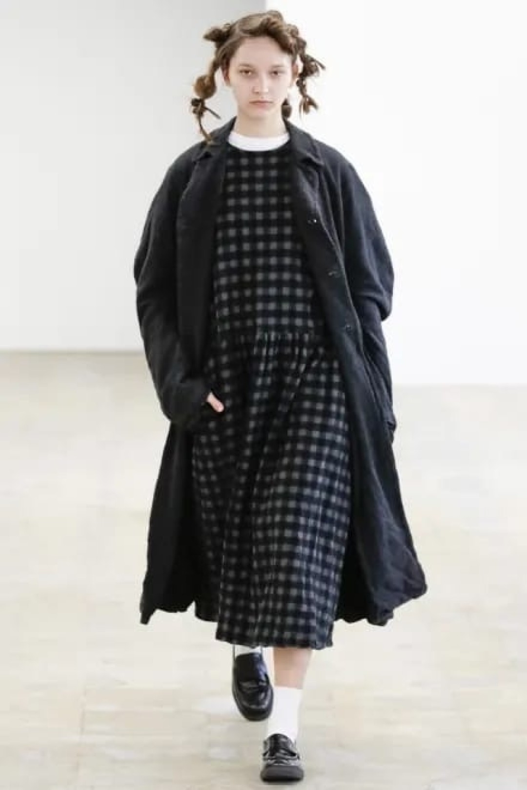 Анастасия Федорова, показ Comme des Garçons AW 2021