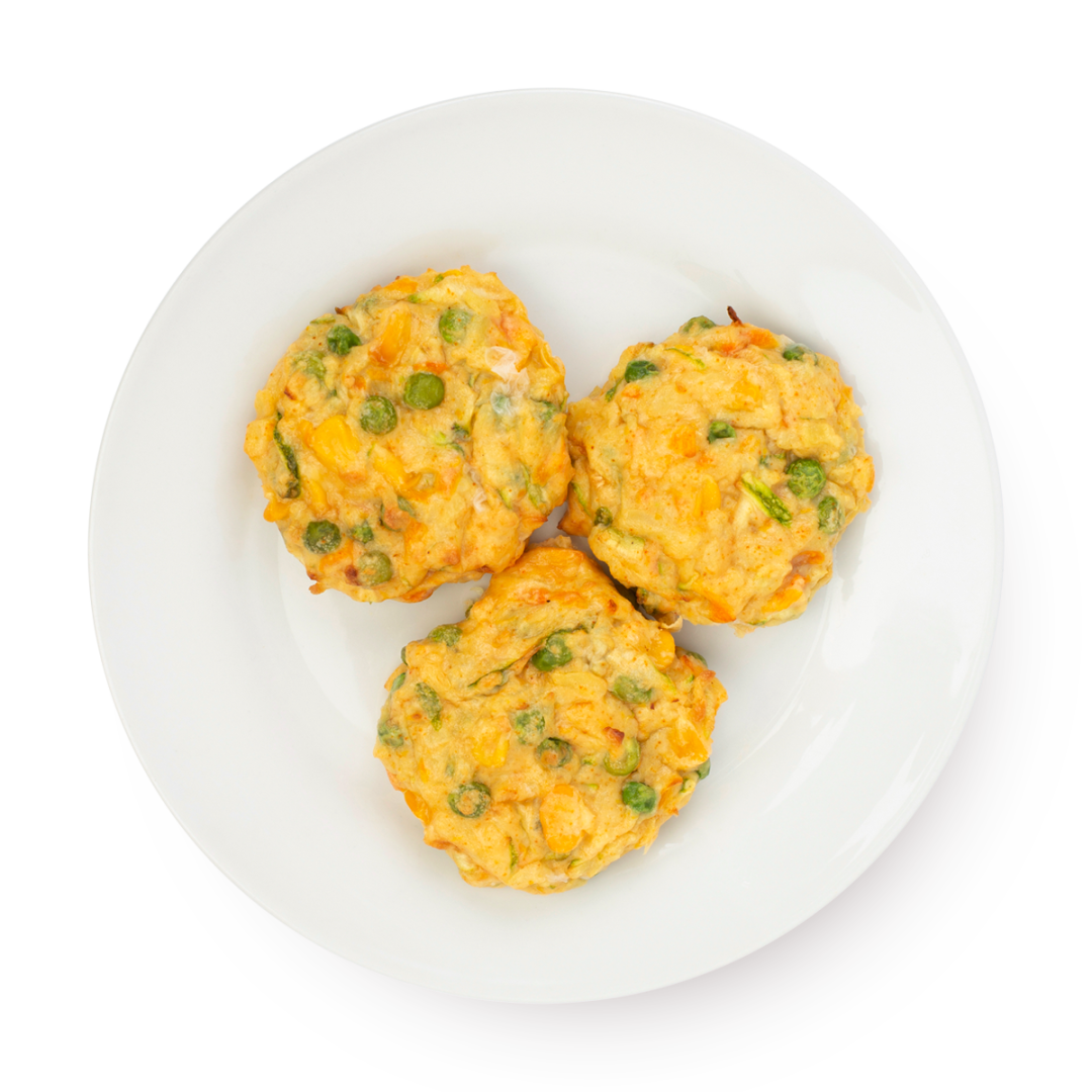 Овощные оладьи