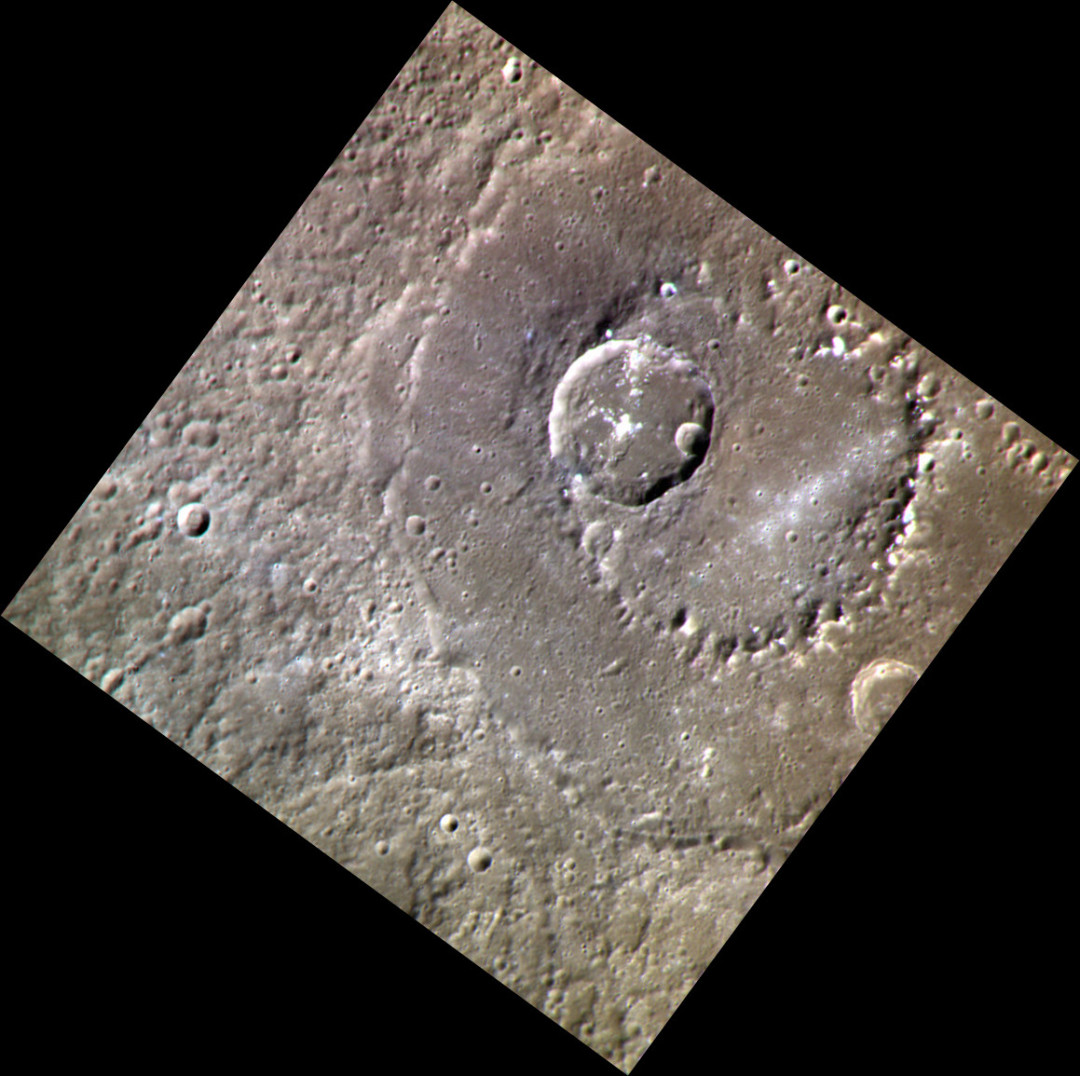 Аксаков, кратер Меркурия