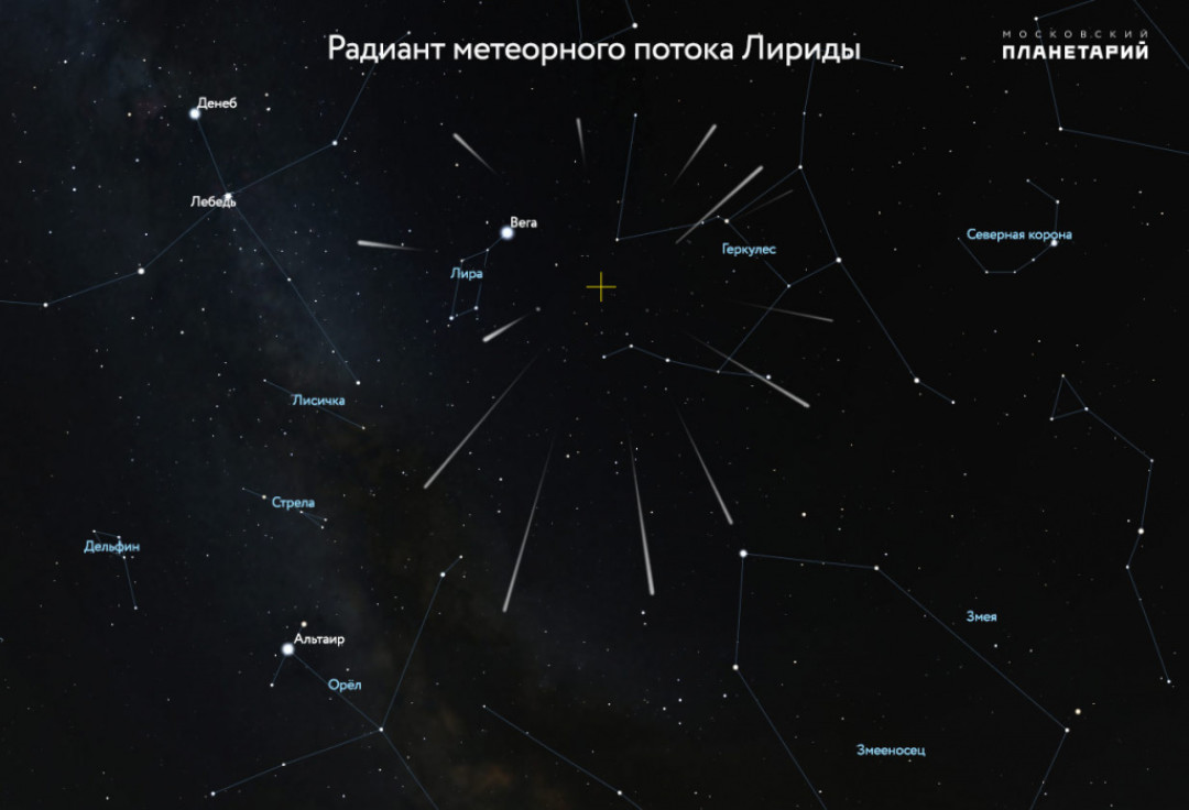 Над Петербургом пройдет звездопад Лириды. Можно увидеть до 18 метеоров в  час! | Sobaka.ru