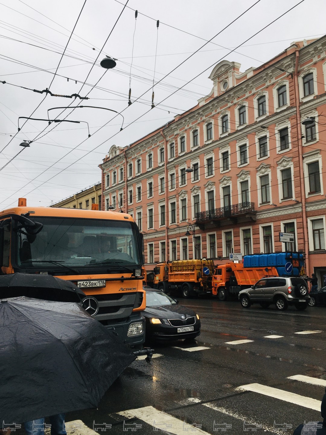 Перекресток Невского и Литейного проспектов