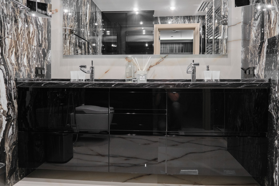 Керамогранит от завода Atlas Concorde Russia из коллекции Supernova Onyx, ArtLab Design