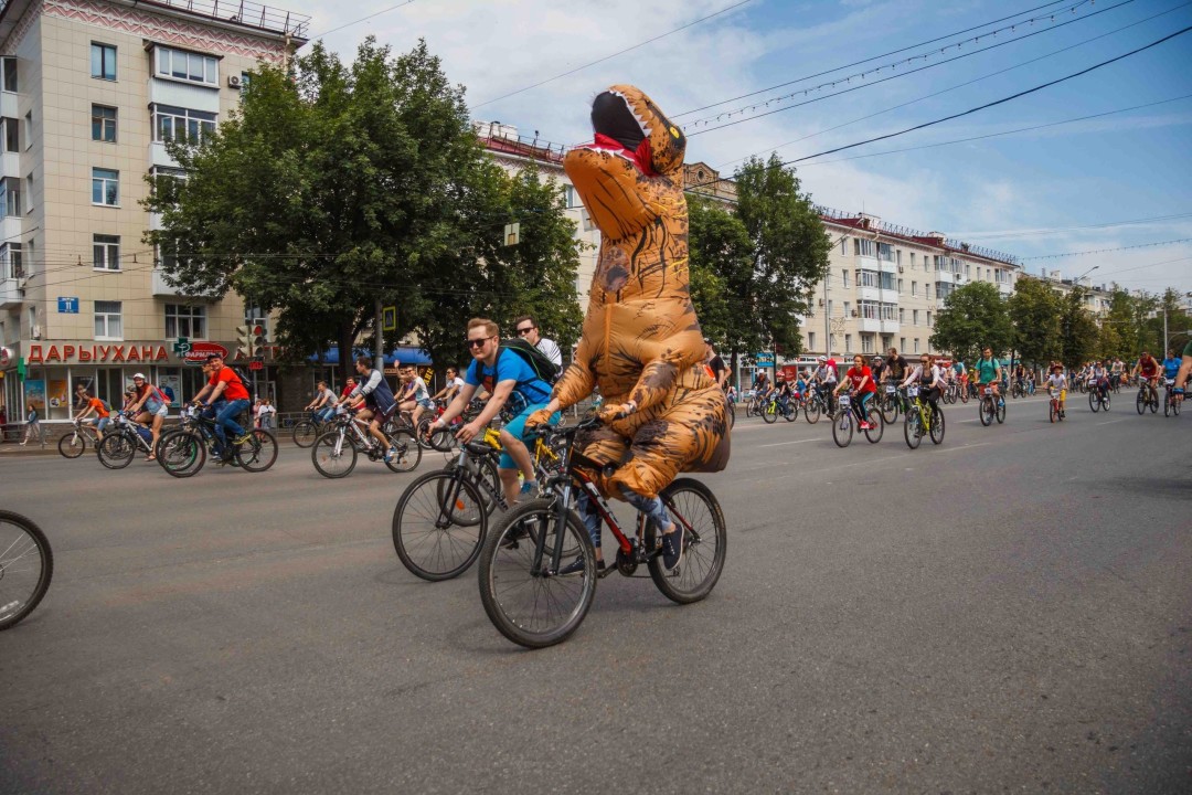 День тысячи велосипедистов Уфа 2019