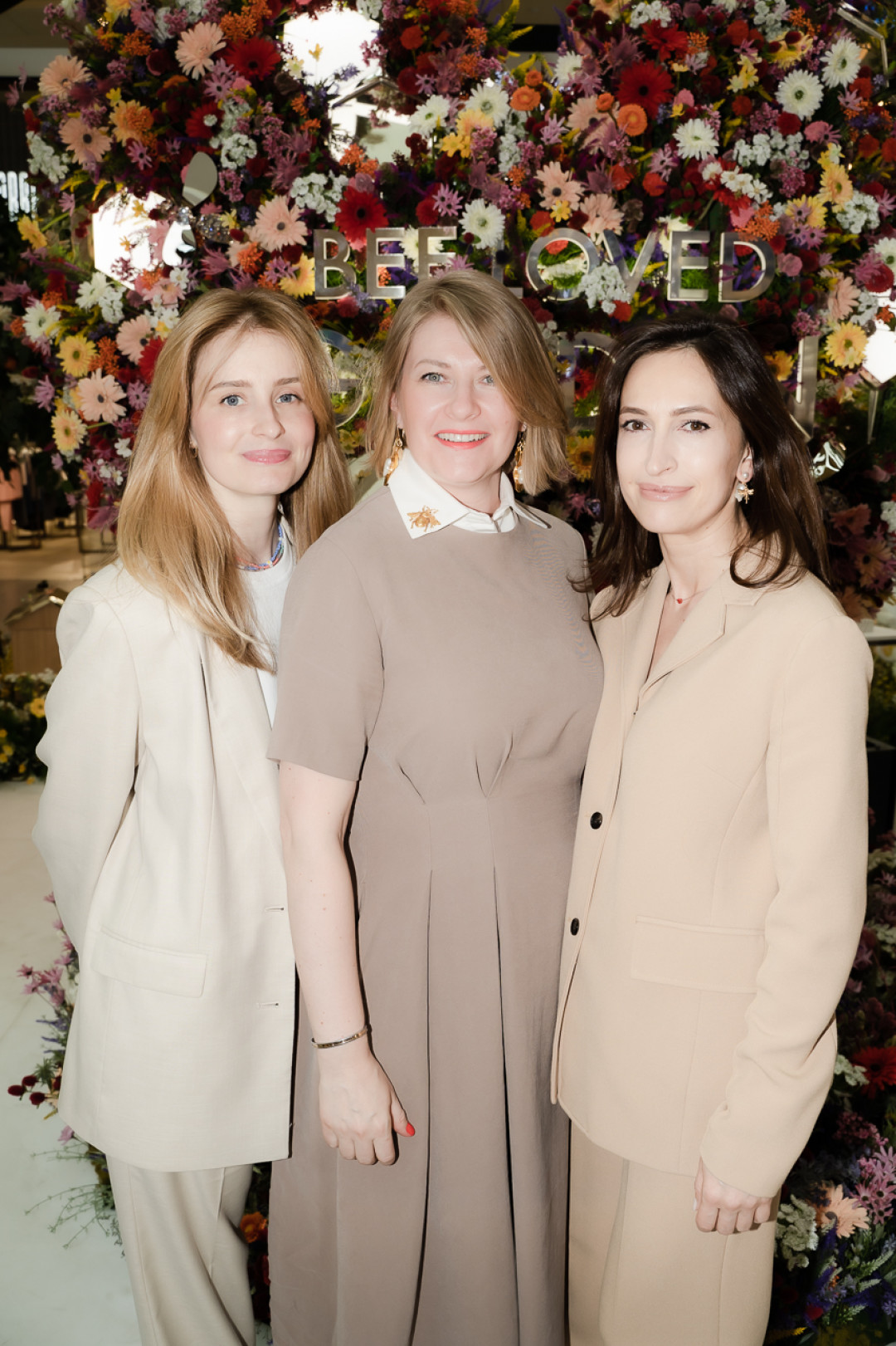 Анна Красина, PR директор Guerlain, Марина Дмитриева, бренд директор Guerlain, Алёна Бузлукова, директор по маркетингу Guerlain