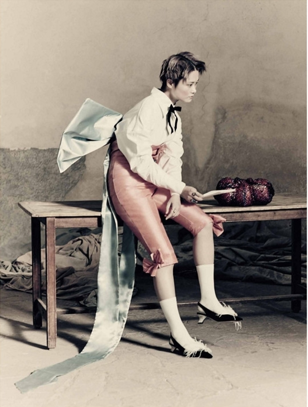 Крис Ли. Календарь Pirelli 2020. Паоло Роверси. «В поисках Джульетты». МАММ.