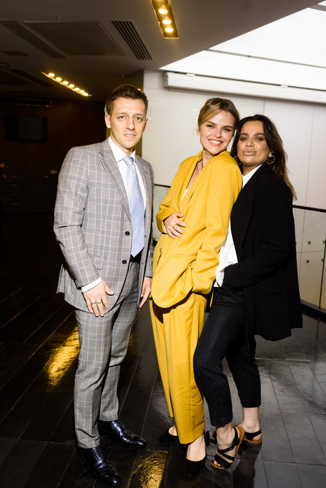 Алексей Неймышев, Нина Михалюк (фонд Alma Mater), Екатерина Шариф