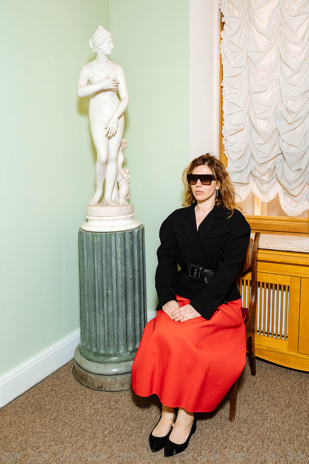 Яна Милорадовская. в украшениях Mercury