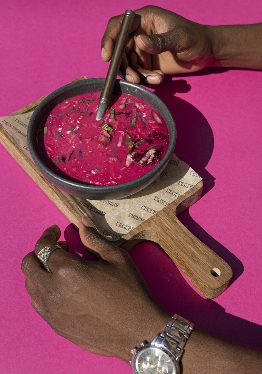 Холодный борщ