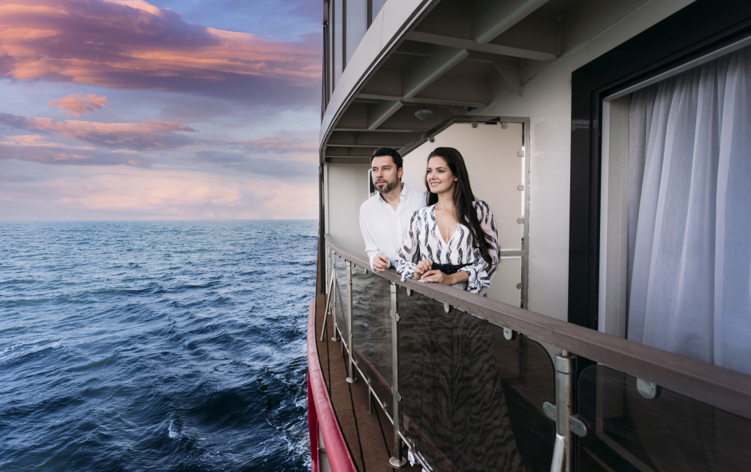 Завораживающий вид с палубы теплохода "Мустай Карим"