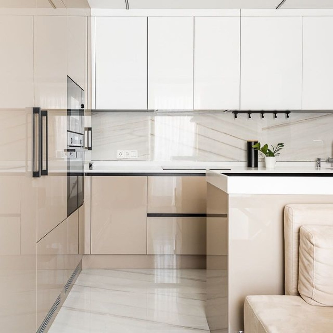 Кухня для молодой семьи, проект дизайнера Артема Кучерова