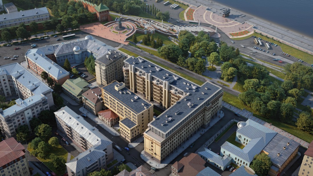 Геном верхне волжская наб 2б фото Дом с открытки. Новая история на Верхневолжской набережной Sobaka.ru