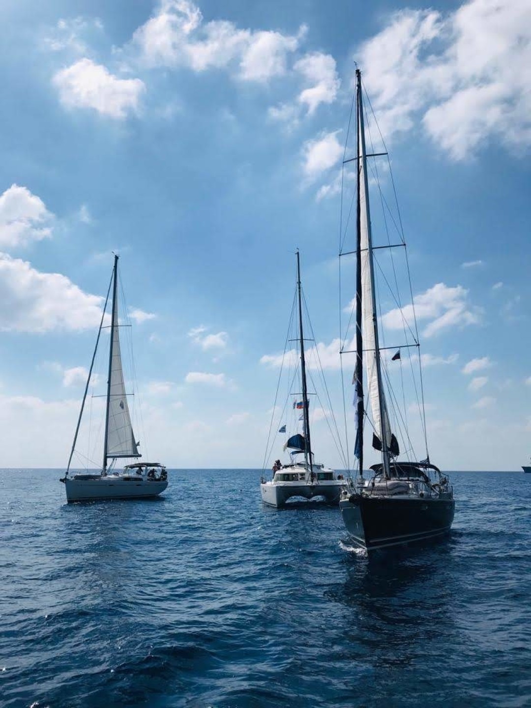 Стоянка в открытом море