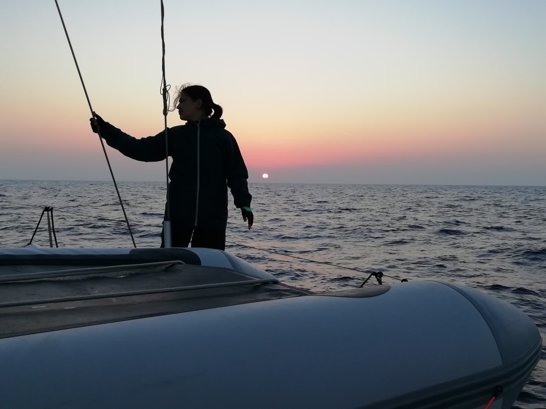 Закат в Эгейском море