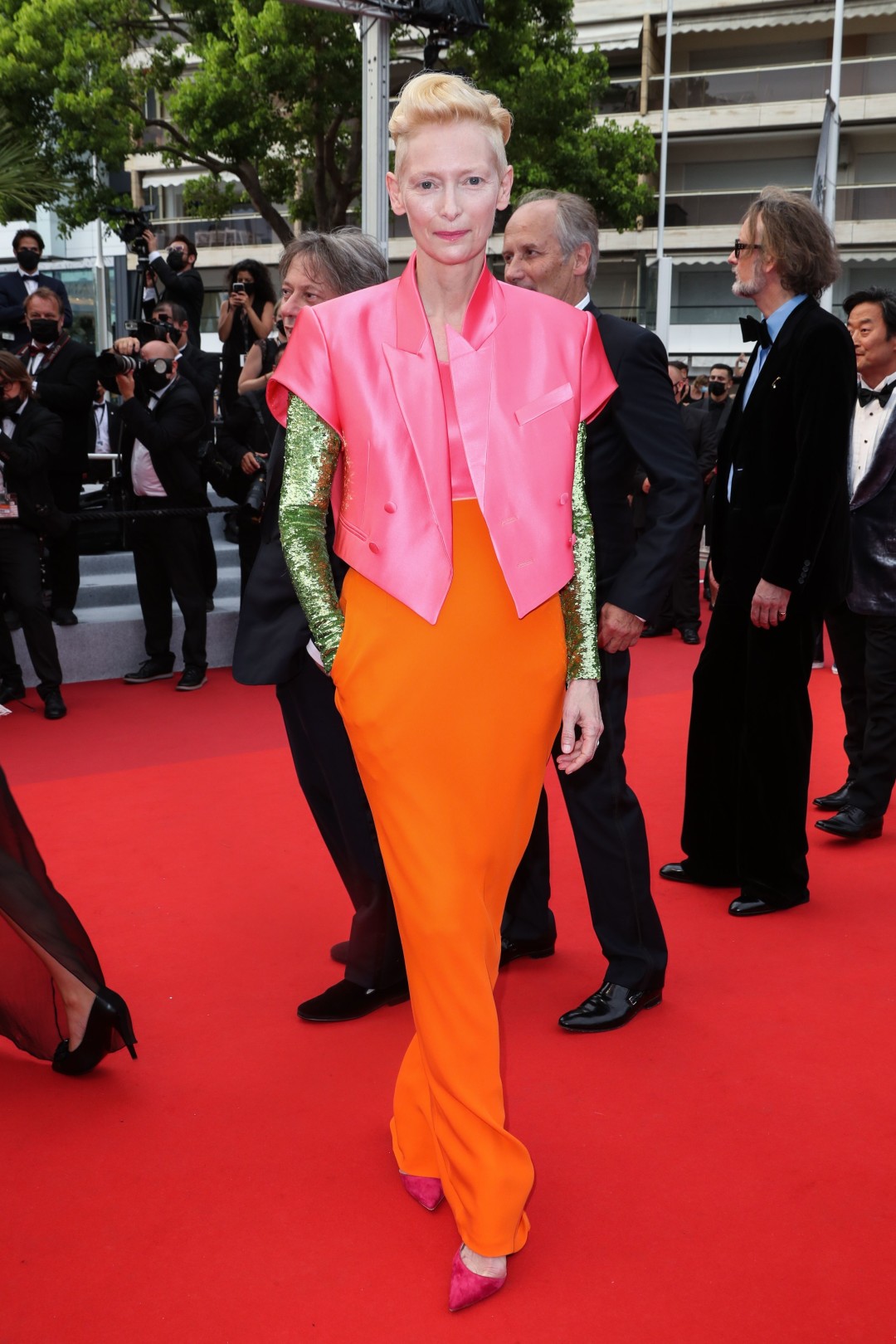 Тильда Суинтон в Haider Ackermann