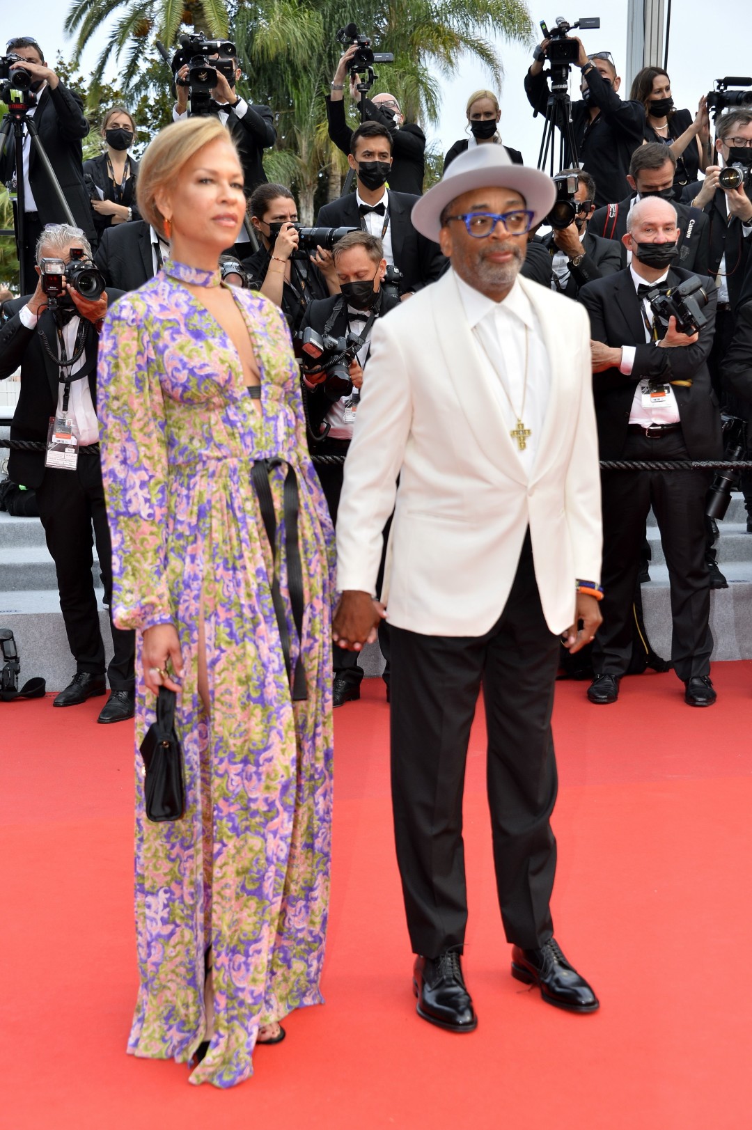 Тоня Левис Ли и Спайк Ли в Louis Vuitton