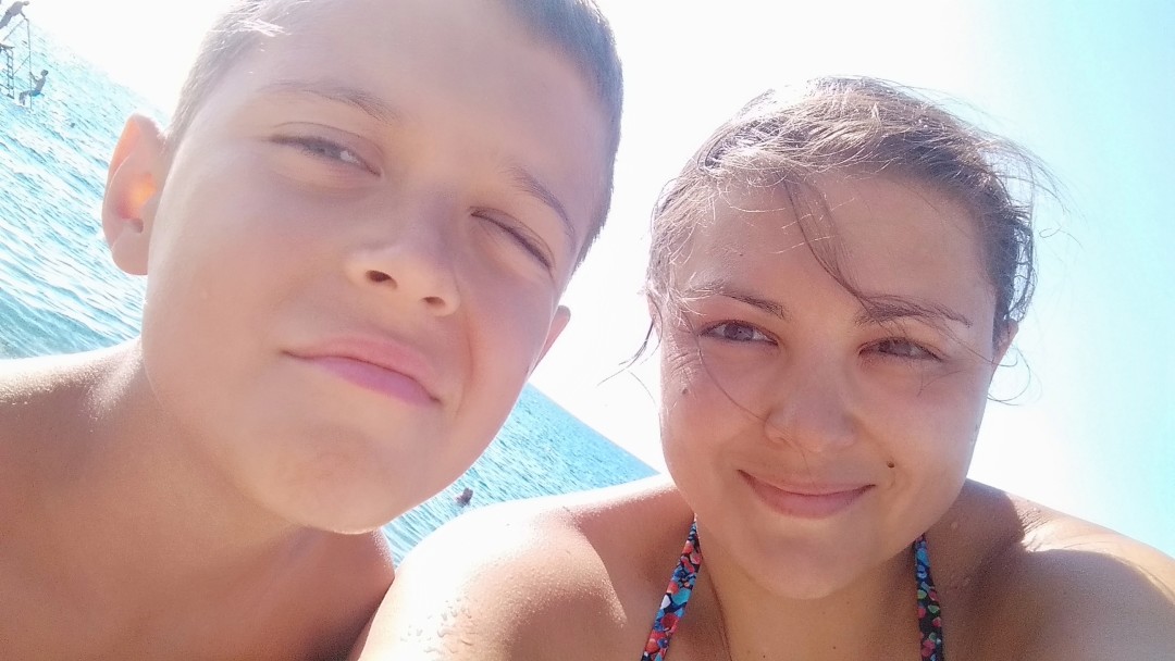 Олеся Вильданова с сыном