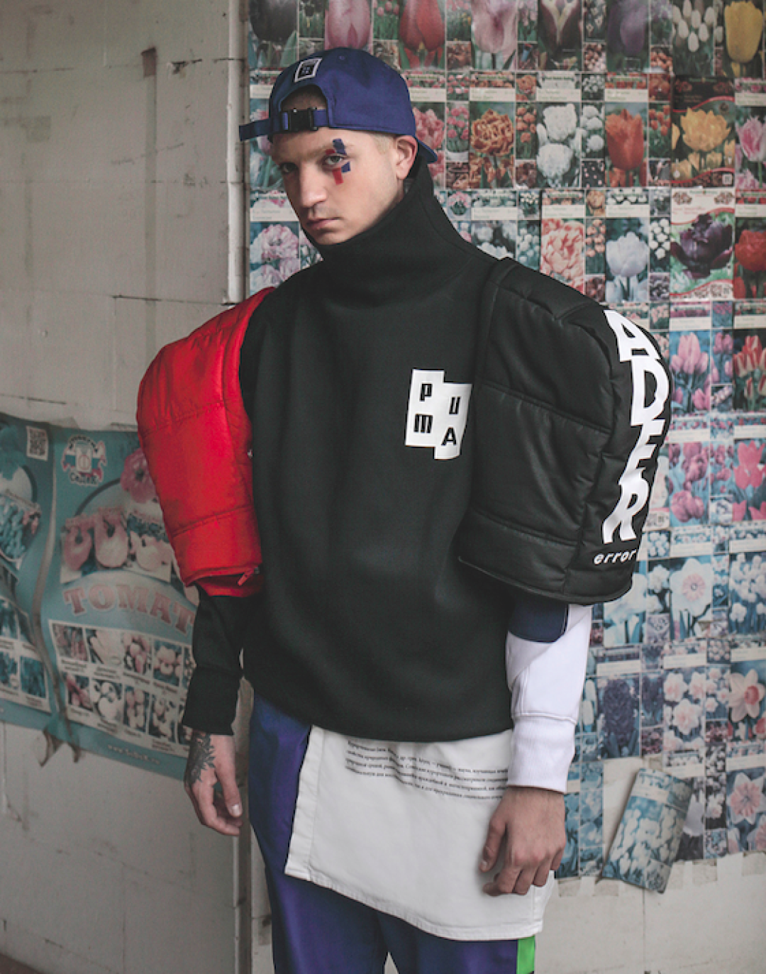 Съемка «Кружком» рекламной кампании Puma и Ader Error