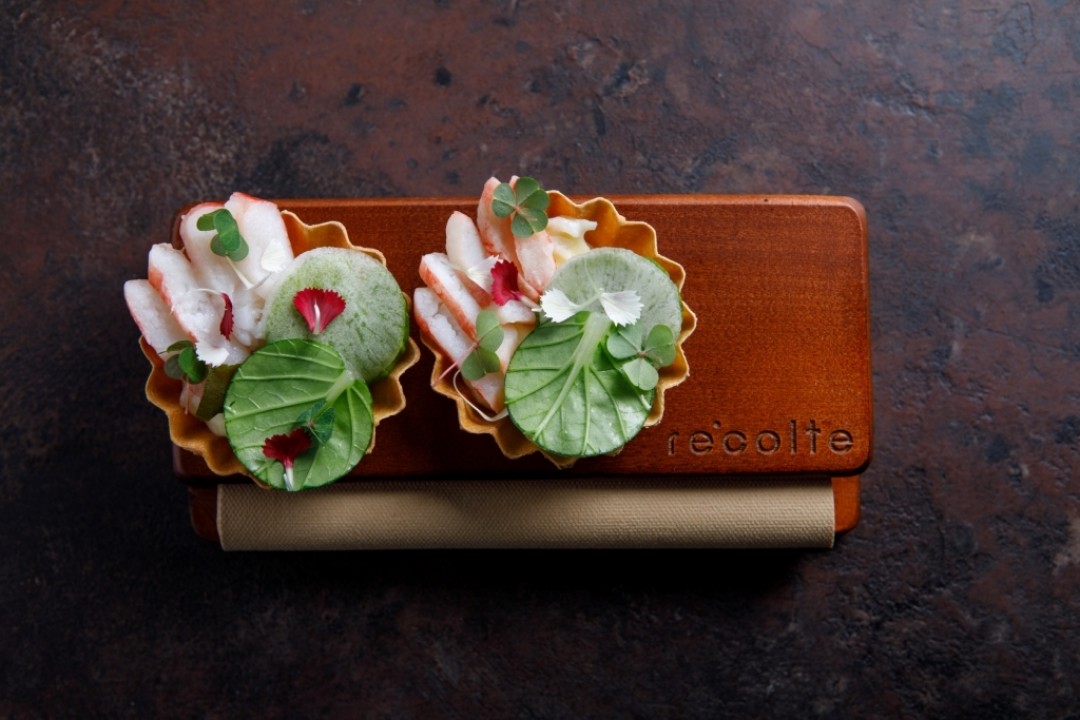 Тарталетки с камчатским крабом