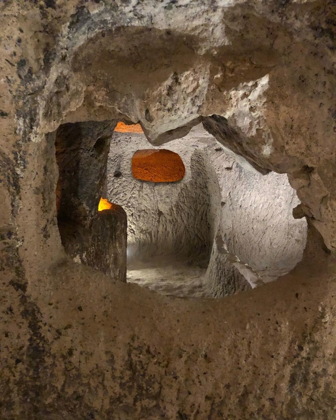 Подземный город в Каппадокии