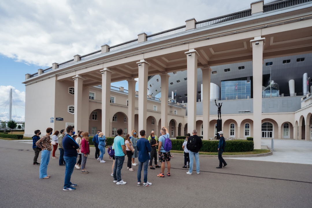 Фрагменты исторических стен стадиона имени Кирова