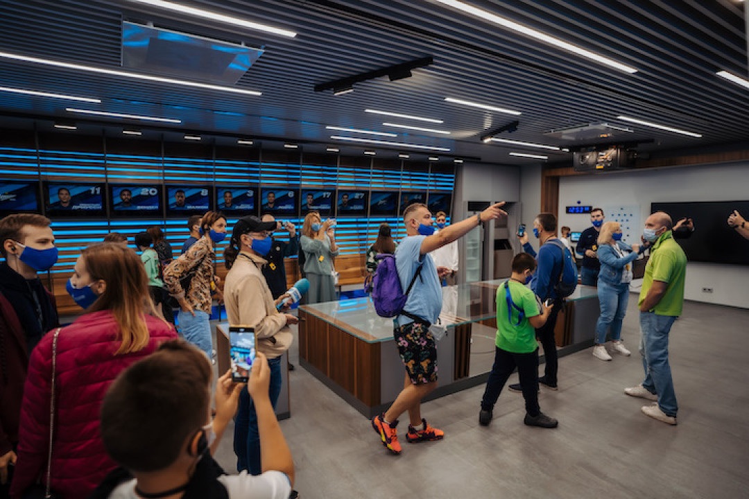 Раздевалка ФК «Зенит»