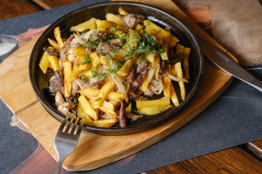 Сытная сковорода