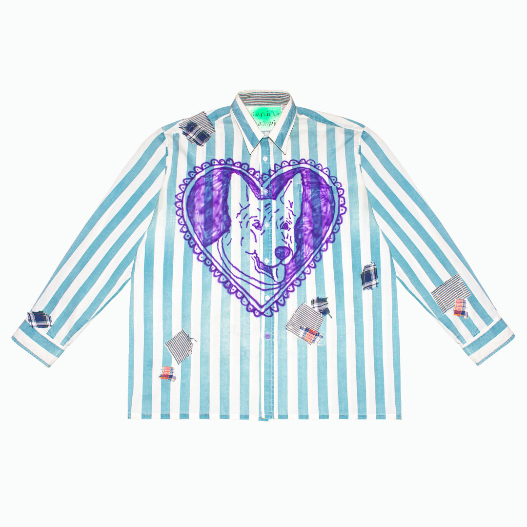 Кастомная рубашка Manicure Vampire, купить онлайн