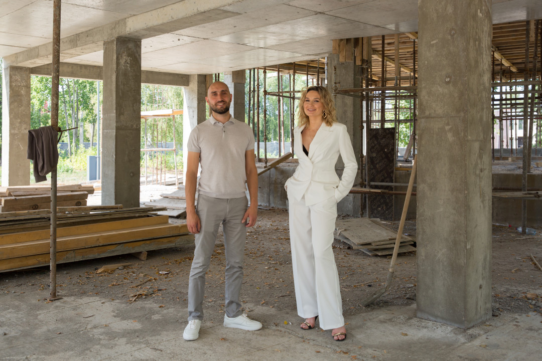 Андрей и Ксения Паренко, владельцы архитектурного бюро Peterson