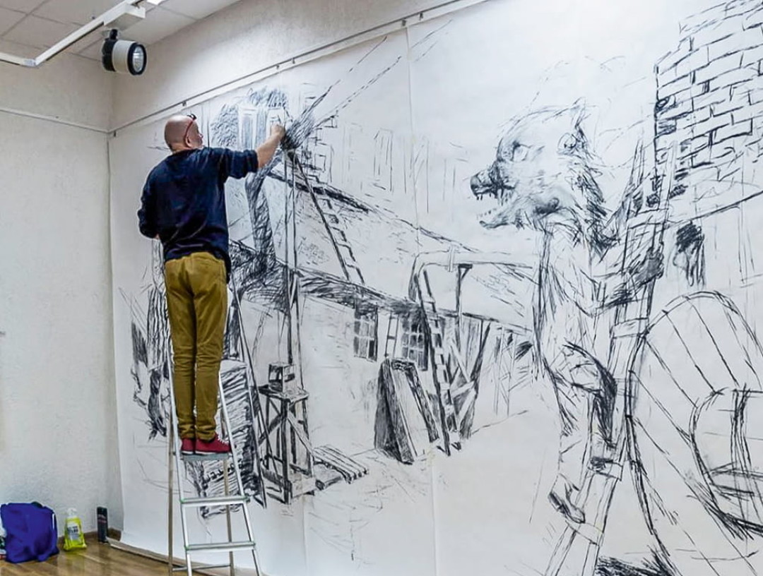 Перфоманс Игоря Тишина