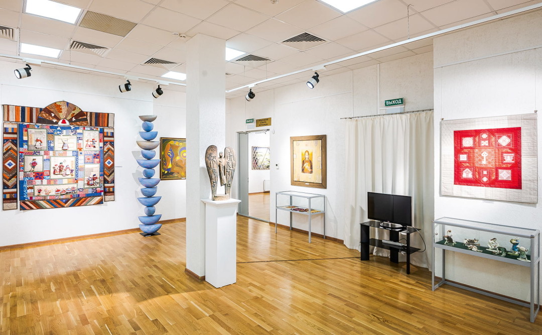 Экспозиция выставки «Дыхание степи»