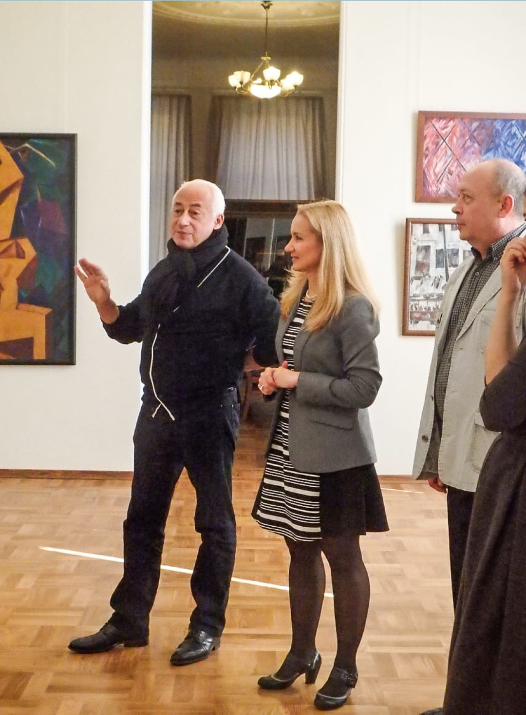 Владимир Спиваков с сотрудниками музея