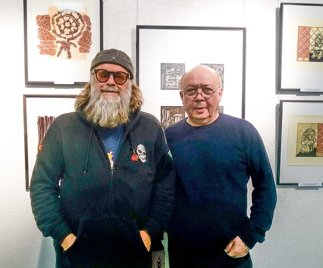 Борис Гребенщиков и Айрат Терегулов