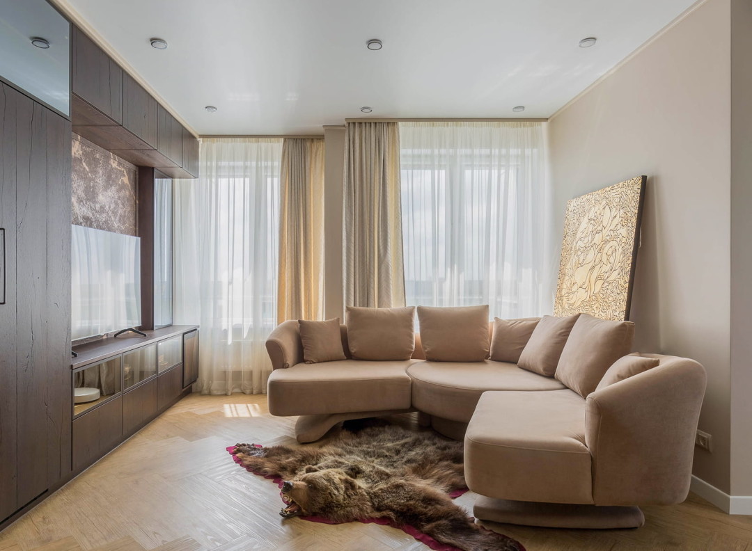 Ремонтные работы в этой квартире Юлия Бусыгина доверила специалистам