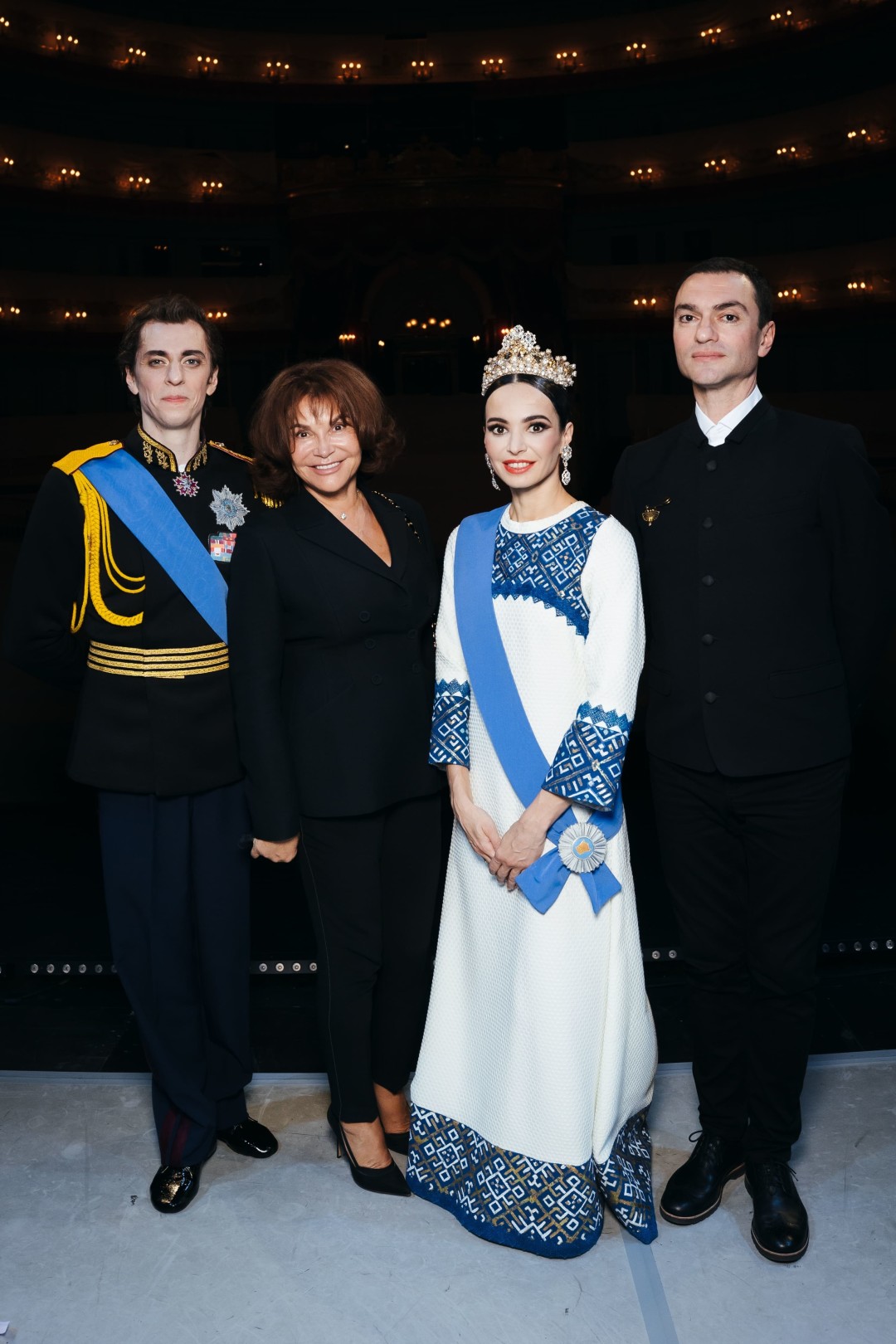 Диана Вишнева, Татьяна Зингаревич, Алексей Мирошниченко. Денис Савин