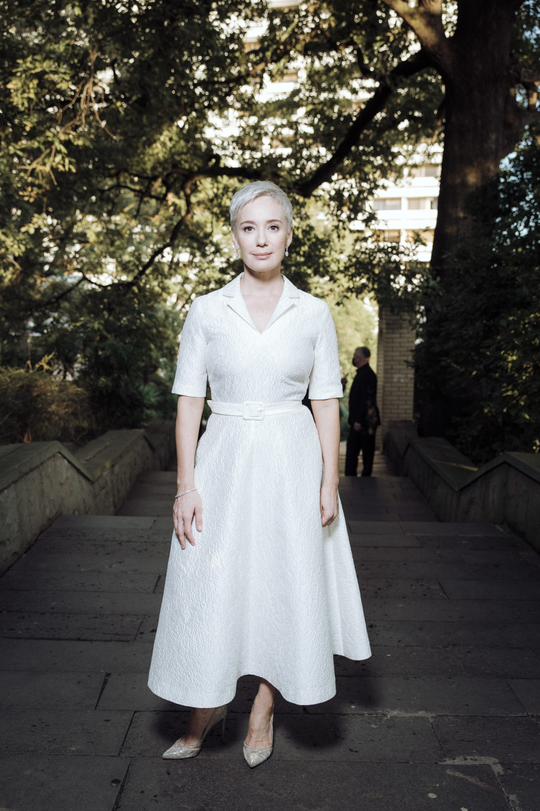 Чулпан Хаматова в Tegin и украшениях Mercury