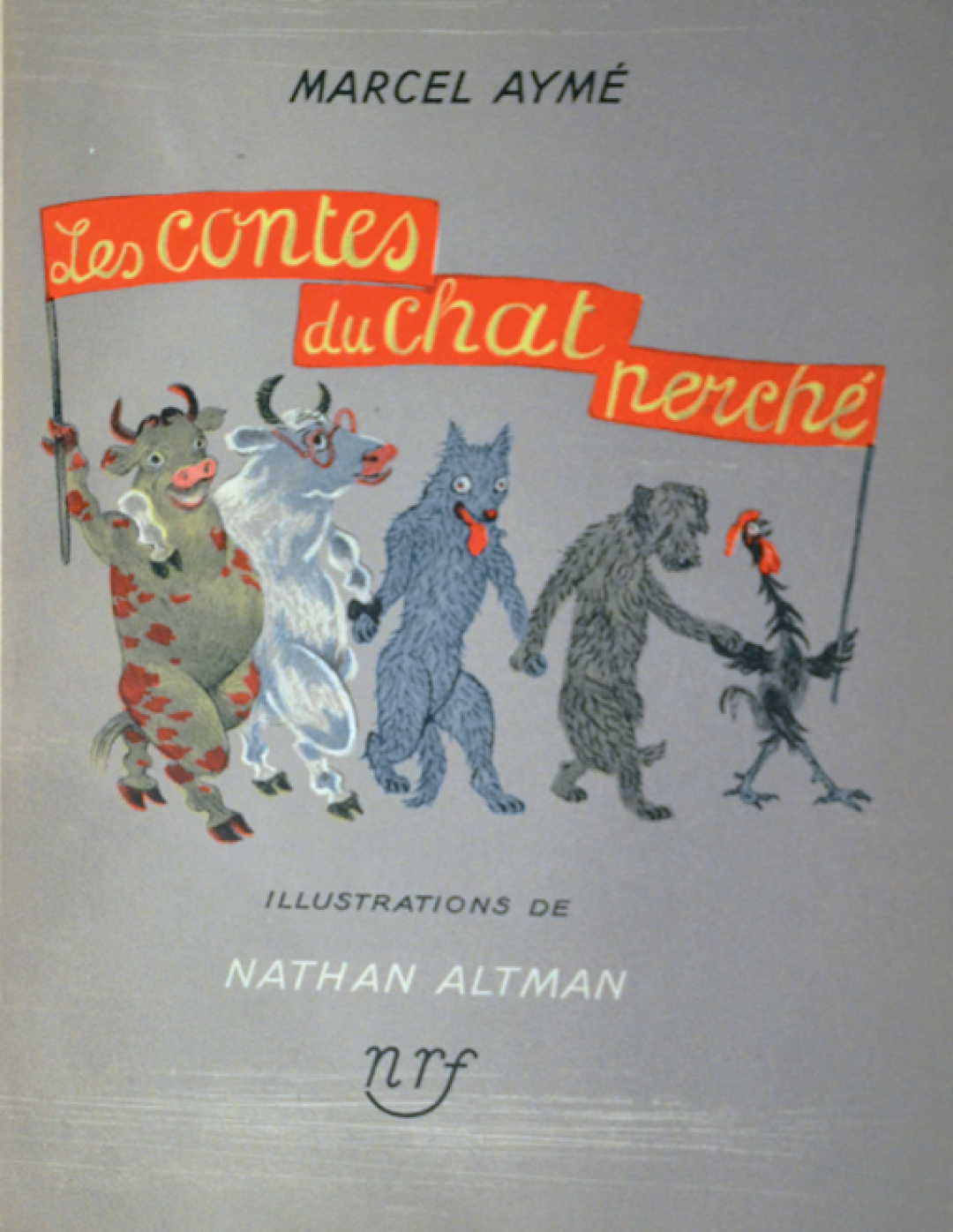 Книга Марселя Эме с рисунками Альтмана. 1934