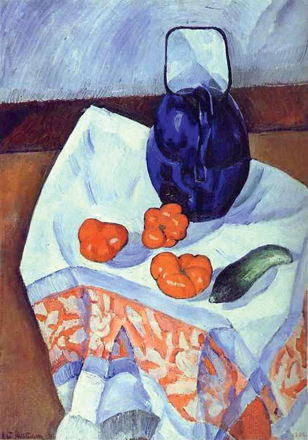 «Кувшин и помидоры». 1912