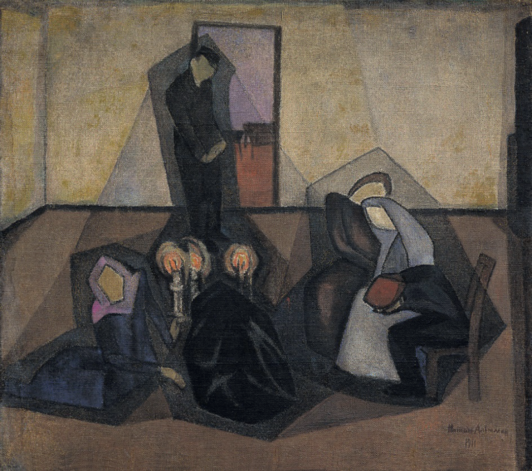 «Еврейские похороны». 1911