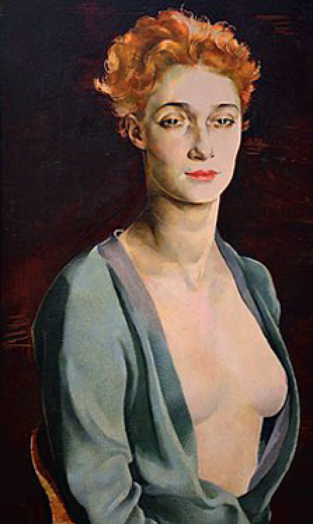 Портрет И. П. Дега. 1927. Третьяковская галерея