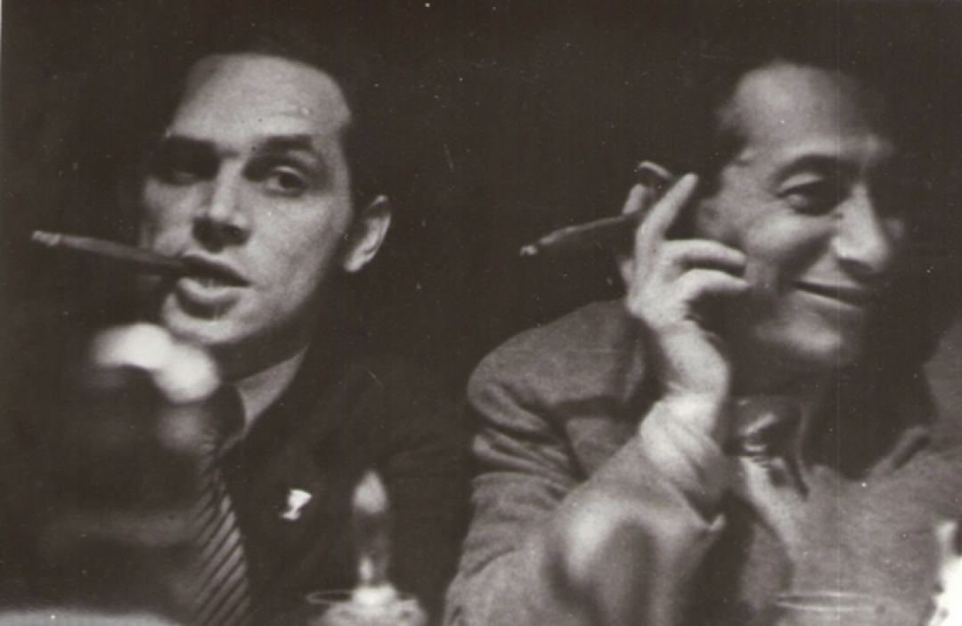 Бронислав Малаховский и Натан Альтман. 1936. Фото из собрания семьи Малаховских