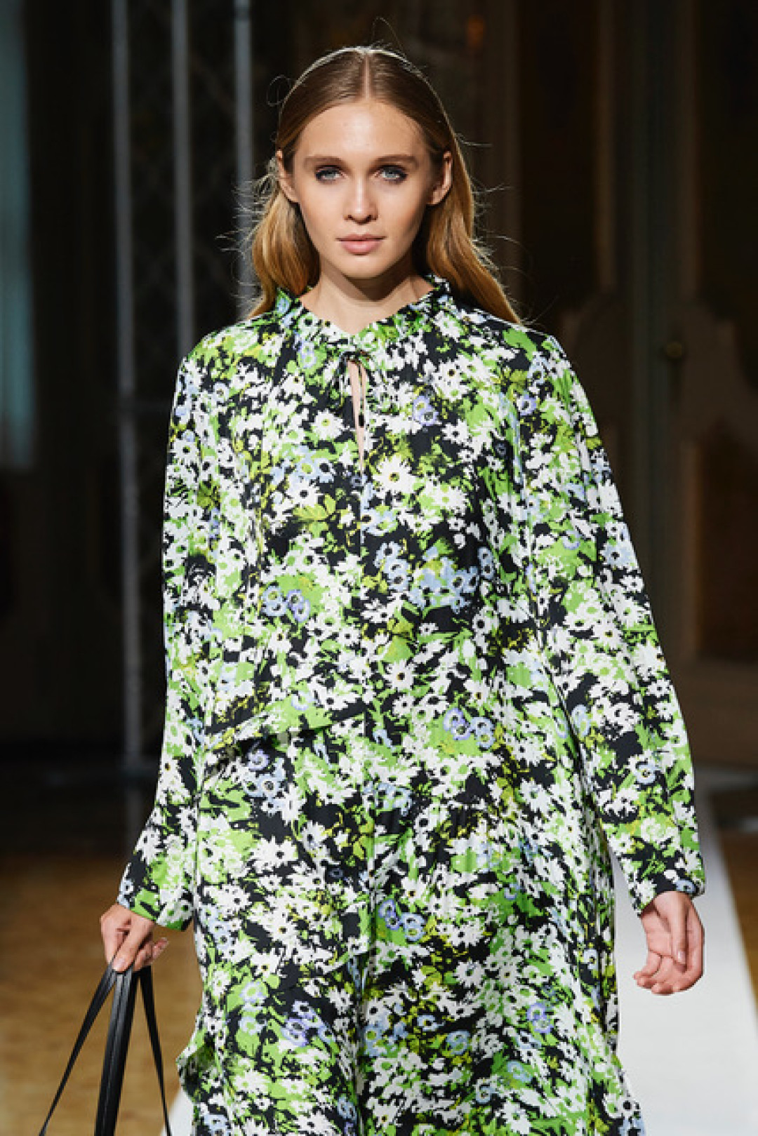 Виктория Демидова, на показе Marc Cain