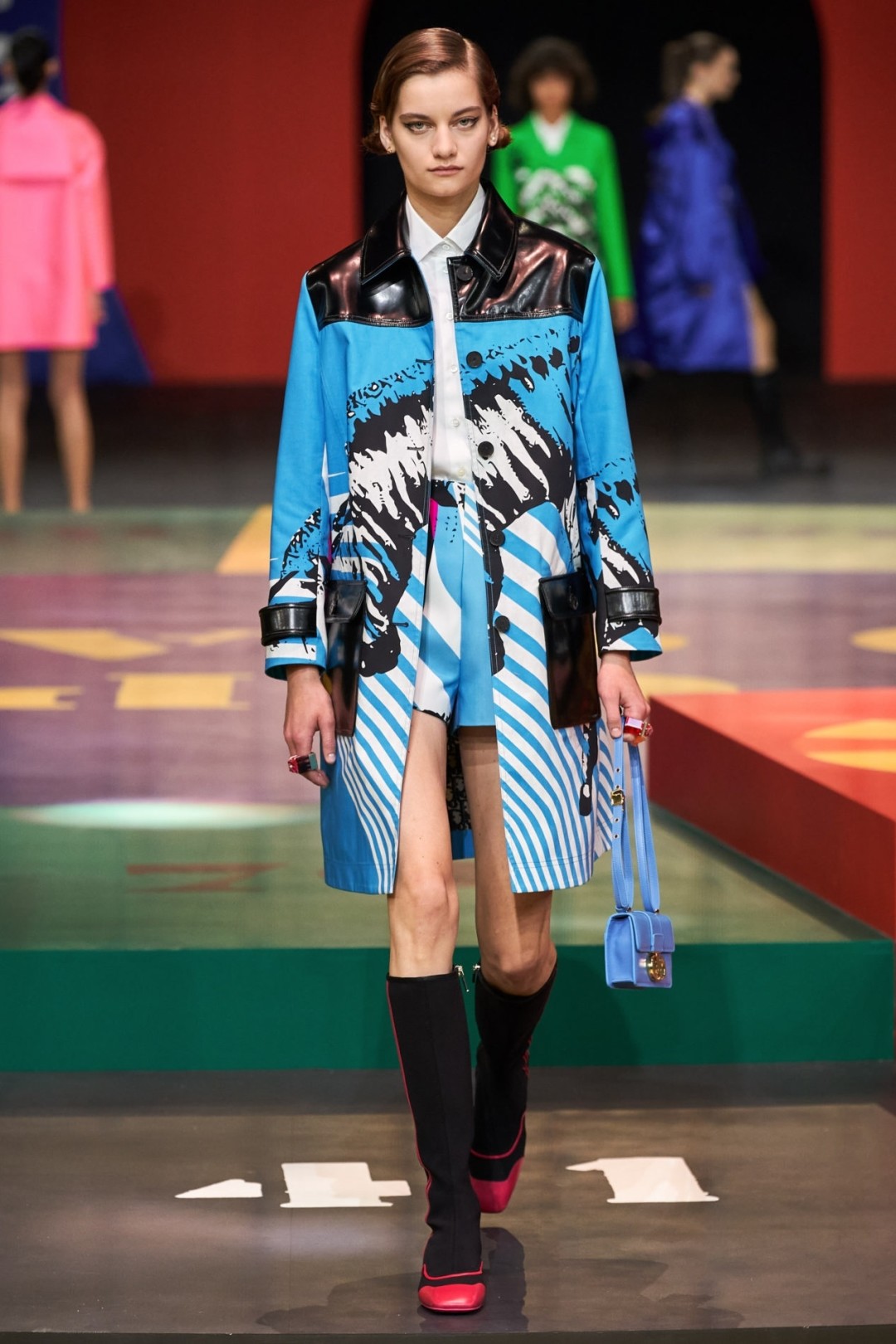 Алина Болотина. на показе Dior